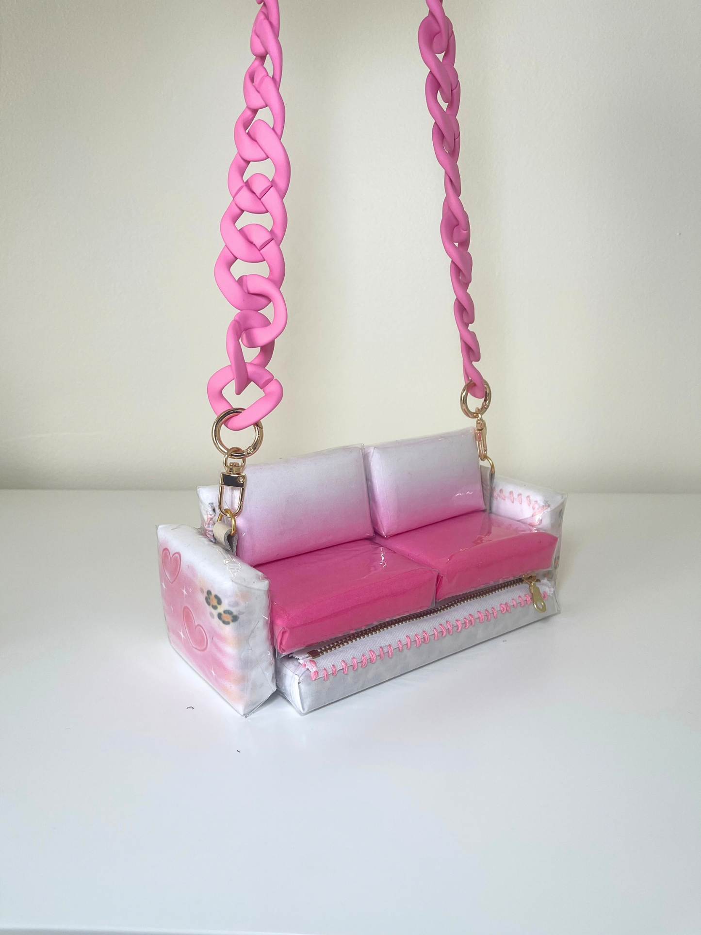 1 of 1 Babygirl Pink 'Loose Change In The Sofa Bag'