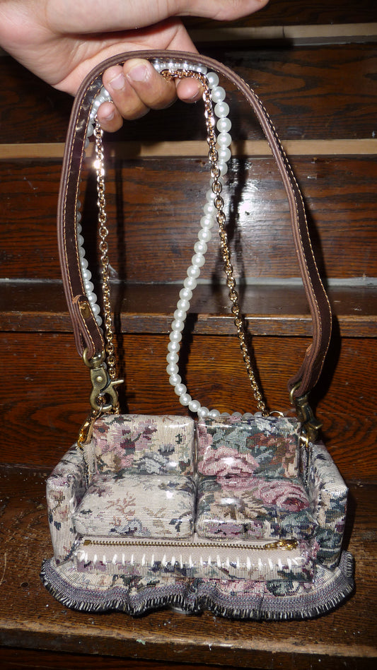 Antique Rose "Loose Change In Grandma's Sofa" Bag