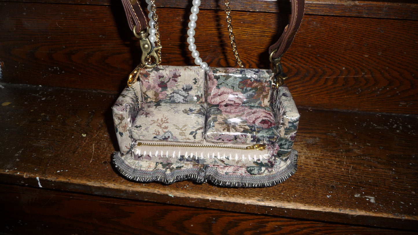 Antique Rose "Loose Change In Grandma's Sofa" Bag