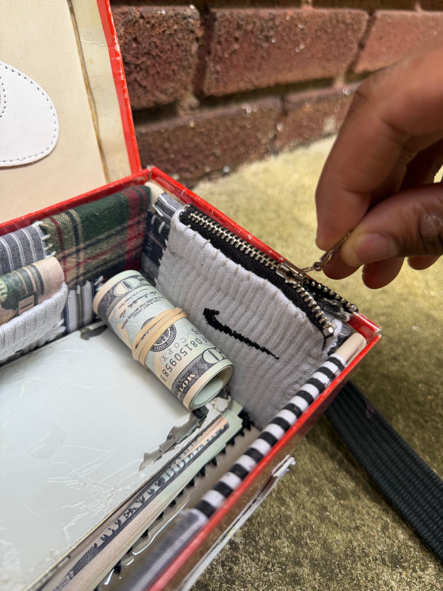 "Cash In The Shoebox" Handbag
