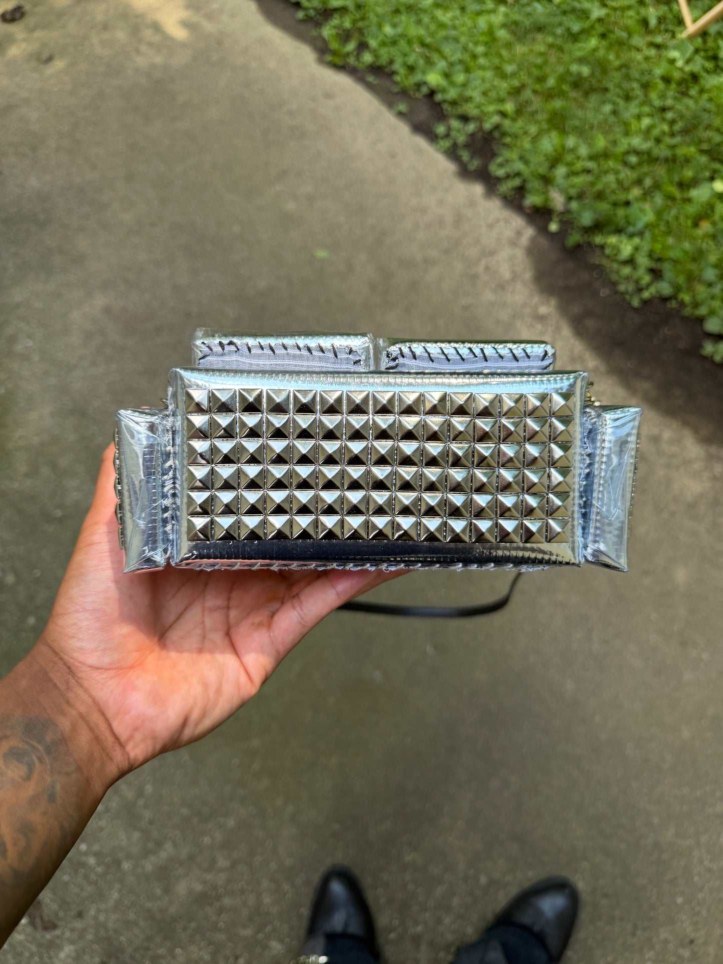 Studded Metal "Loose Change In The Sofa Bag"