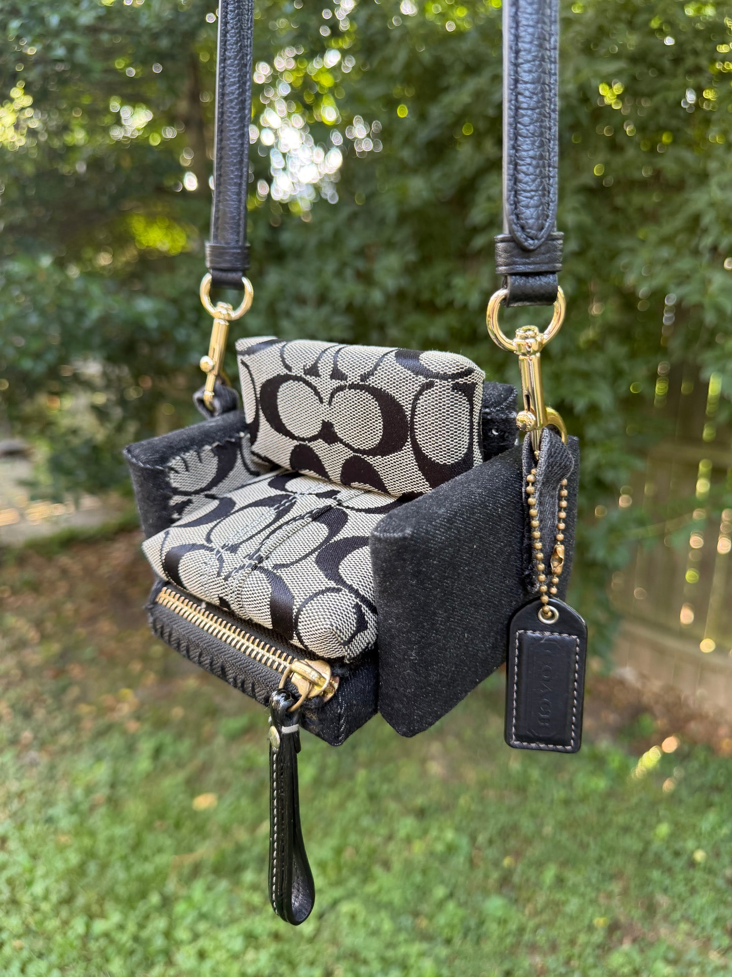 1 of 1 Mini COACH Chair Handbag