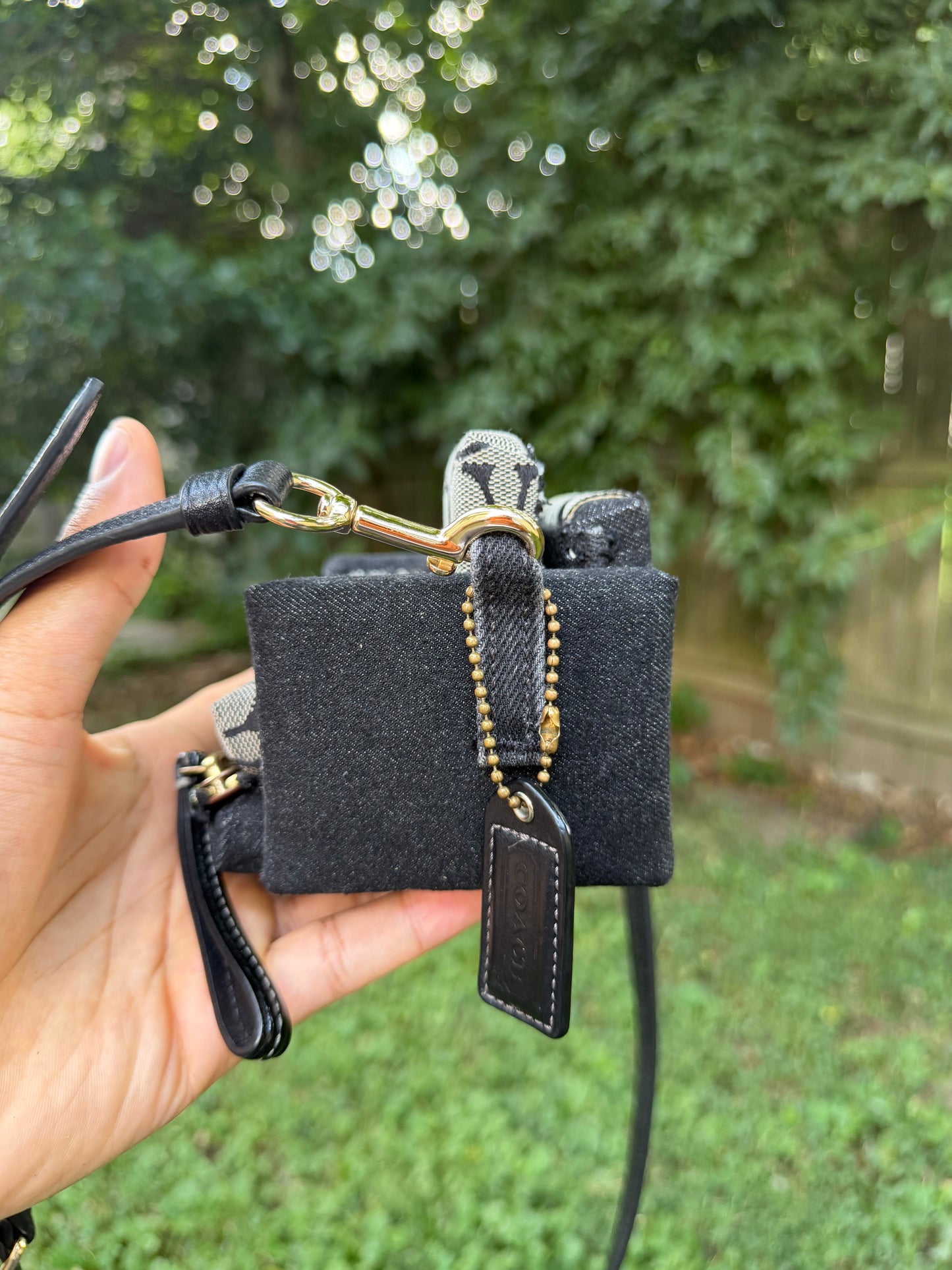 1 of 1 Mini COACH Chair Handbag