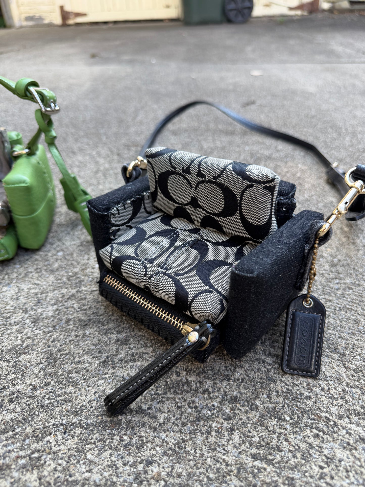 1 of 1 Mini COACH Chair Handbag