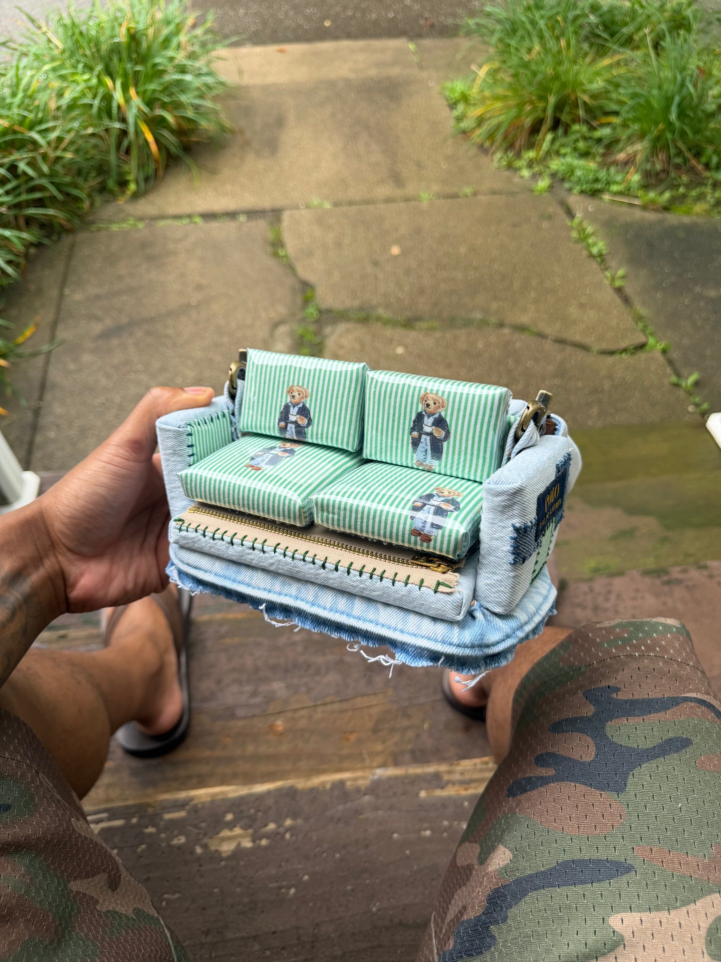1 of 1 'POLO RL BEAR' COUCH BAG