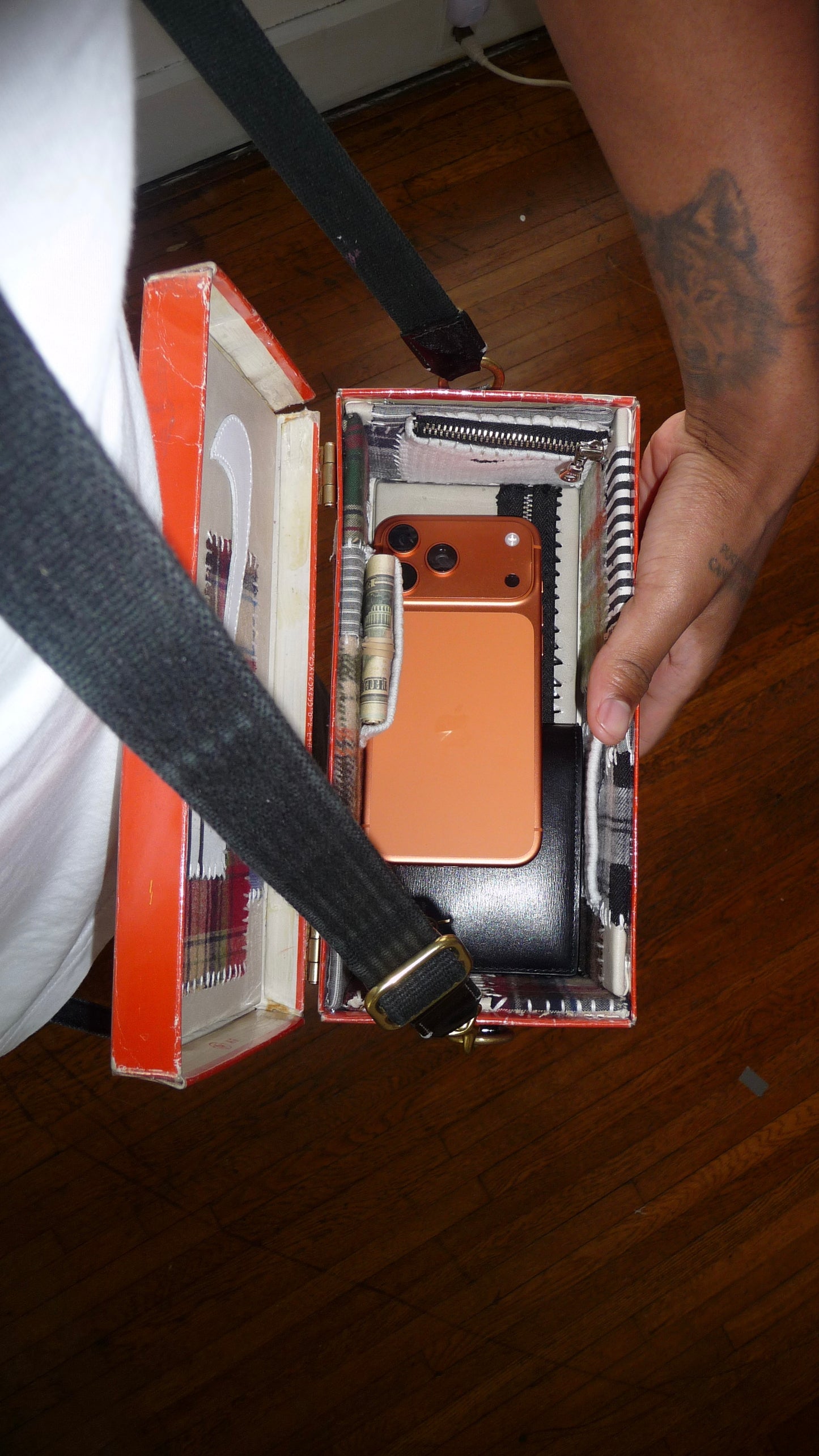 "Cash In The Shoebox" Handbag
