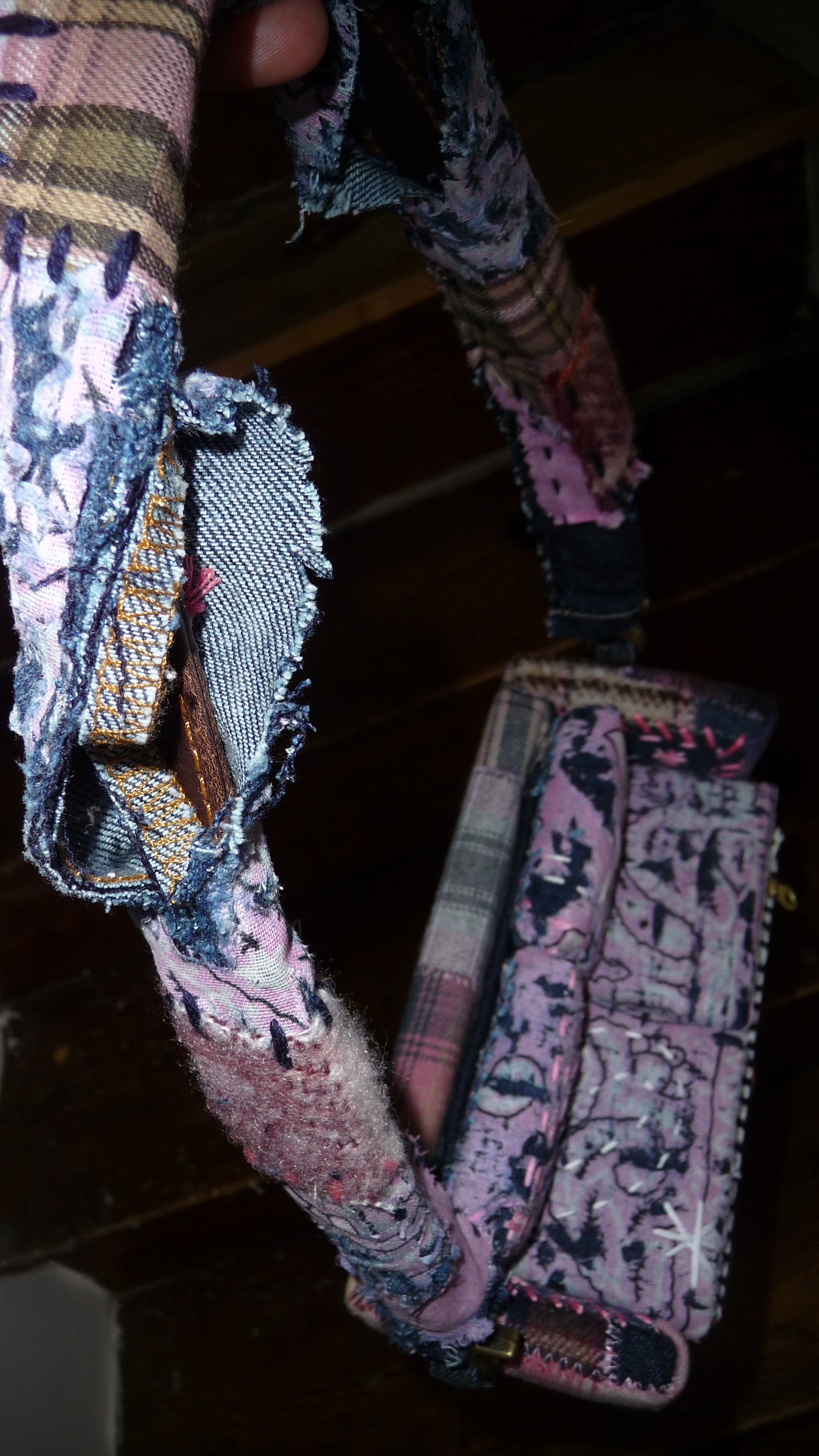 Pink, Patchwork, & Paisley "Loose Change In The Sofa" Bag