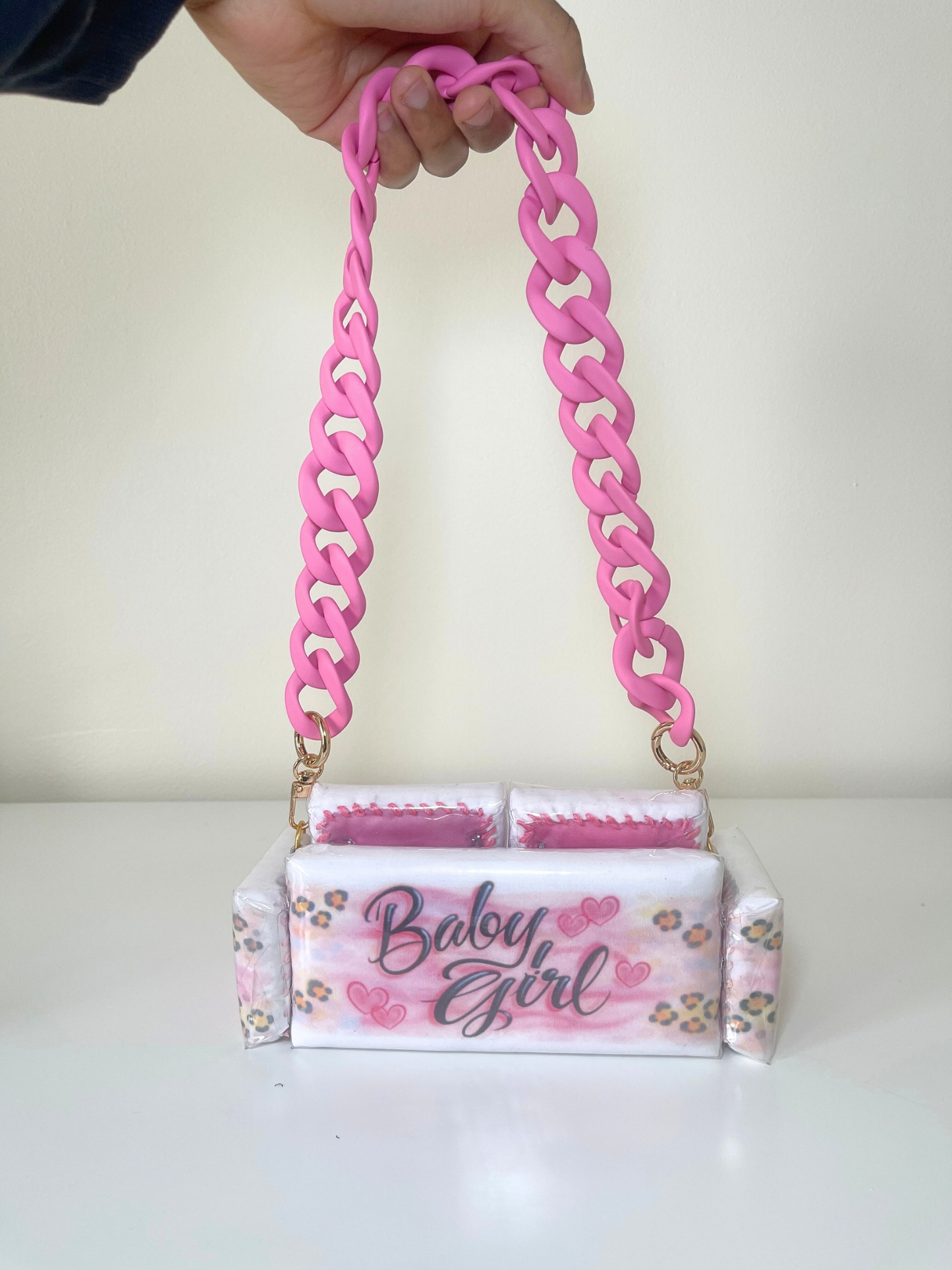 1 of 1 Babygirl Pink 'Loose Change In The Sofa Bag'
