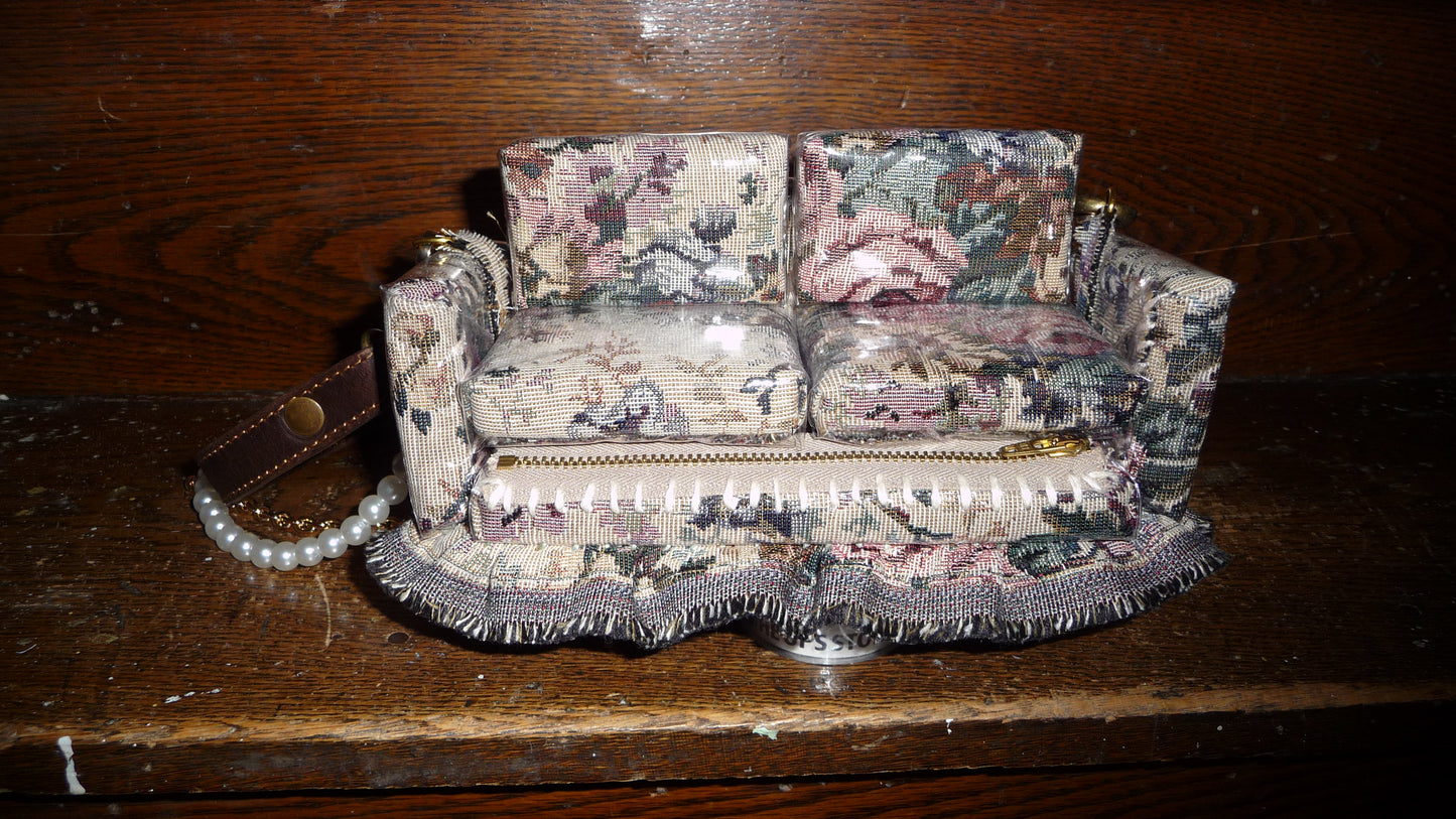 Antique Rose "Loose Change In Grandma's Sofa" Bag