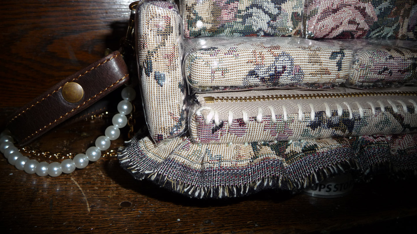Antique Rose "Loose Change In Grandma's Sofa" Bag
