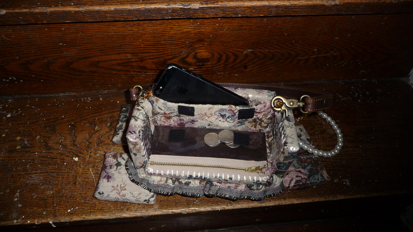 Antique Rose "Loose Change In Grandma's Sofa" Bag
