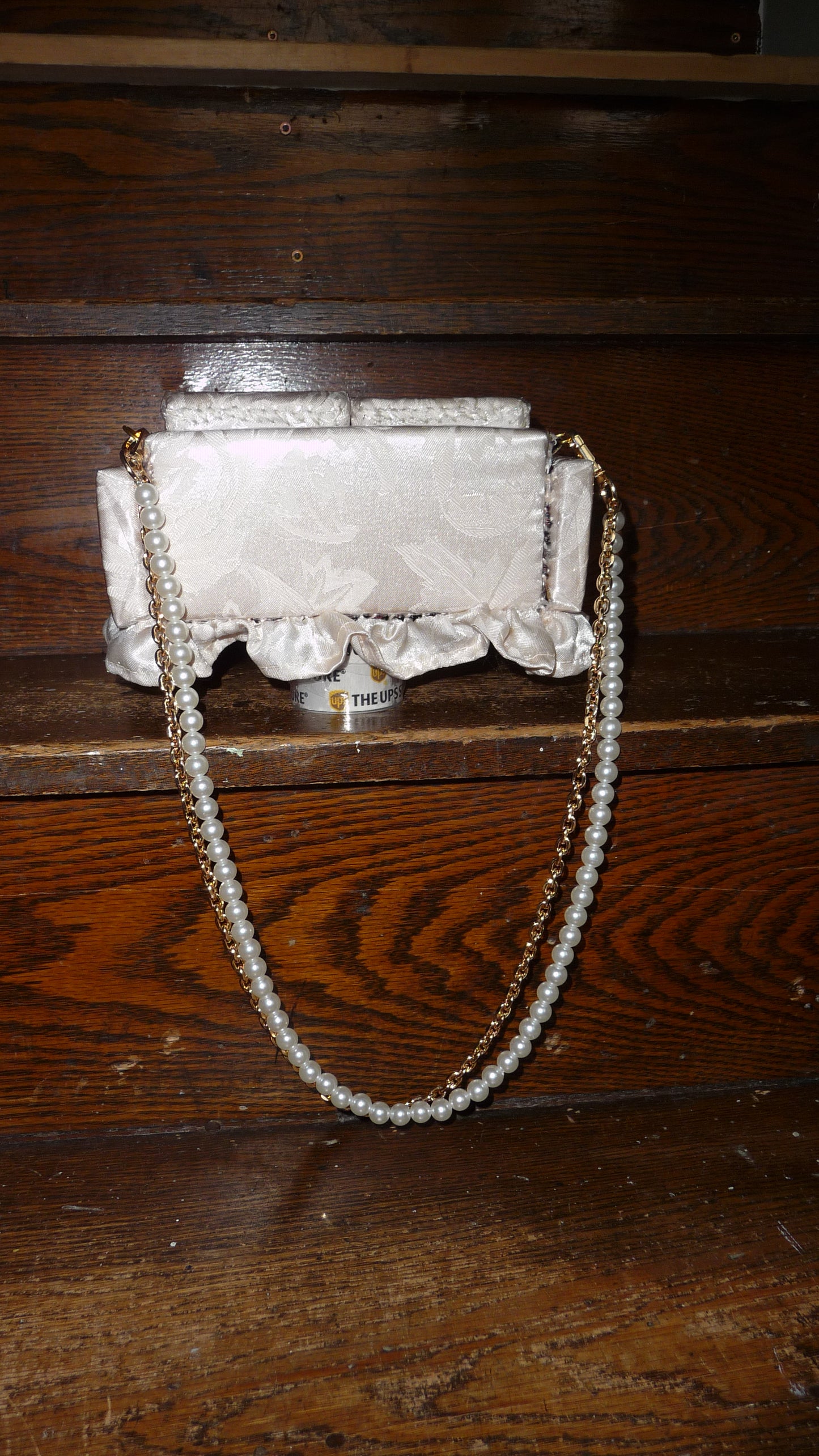 Limited Edition - 'Ivory' "Loose Change In Grandma's Sofa" Bag