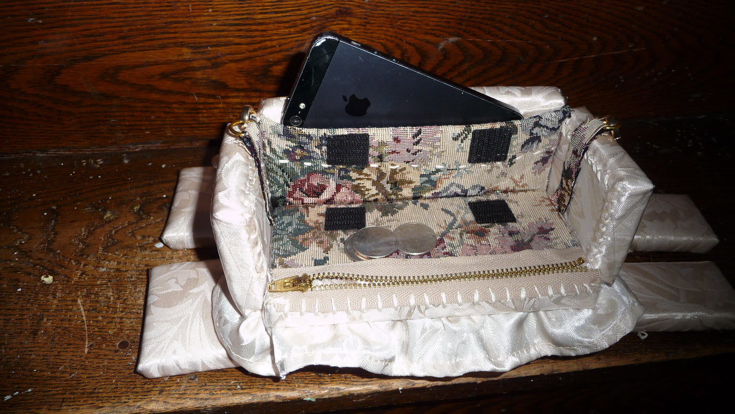 Limited Edition - 'Ivory' "Loose Change In Grandma's Sofa" Bag