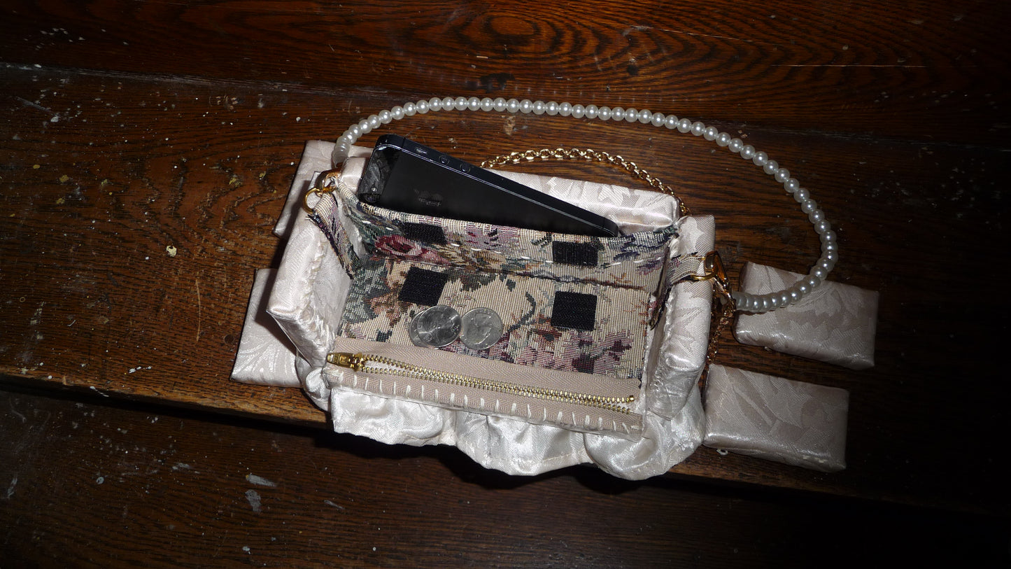 Limited Edition - 'Ivory' "Loose Change In Grandma's Sofa" Bag